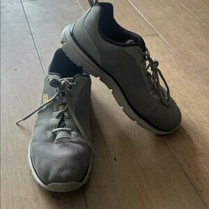 Skechers Gray Mesh Men's Sneakers 10.5